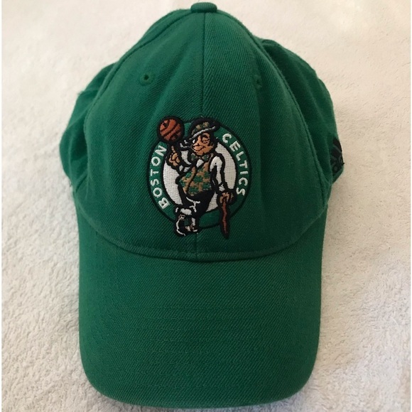 Adidas for NBA Boston Celtics Adjustable Green Basketball Cap - Picture 1 of 14